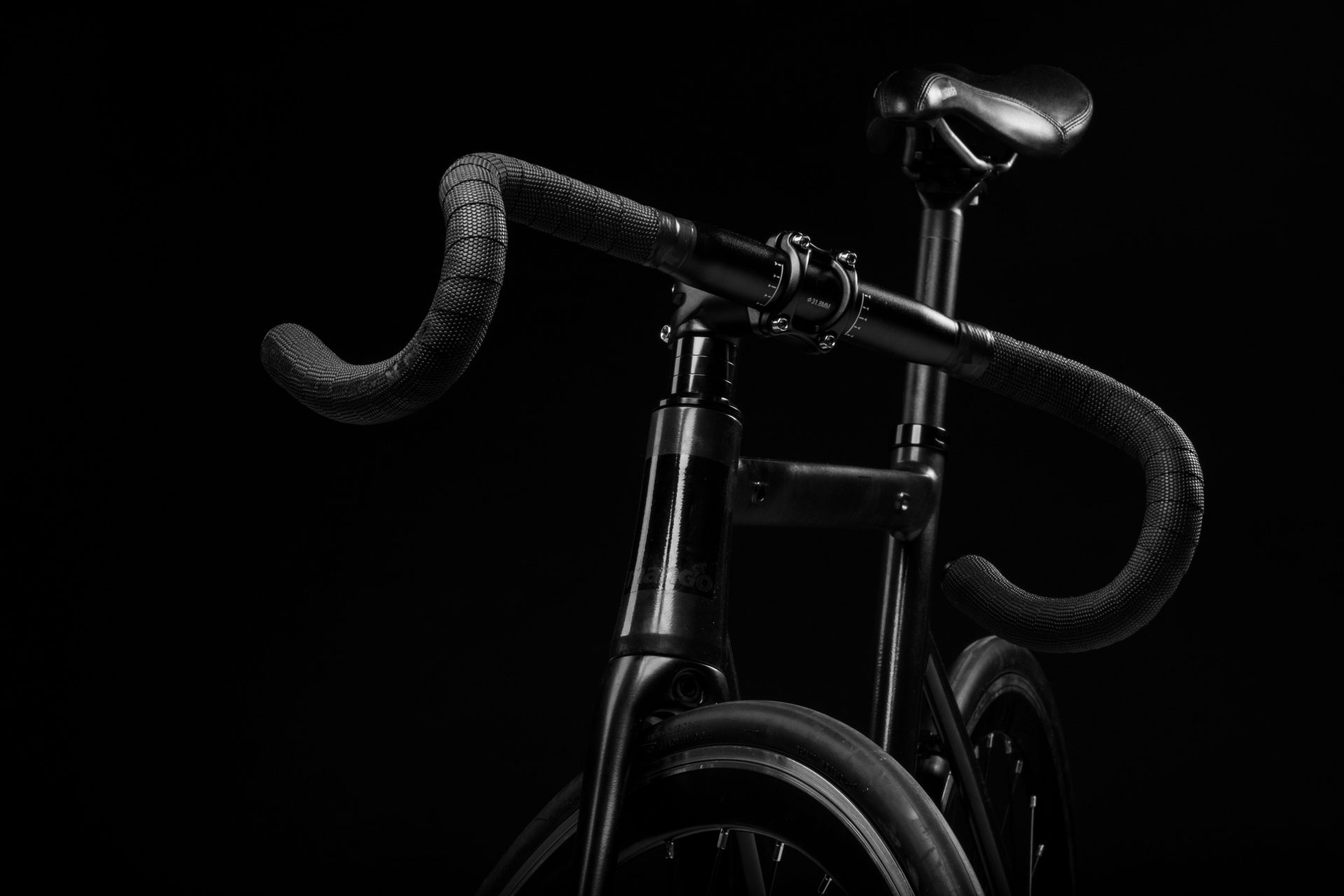 black road bike